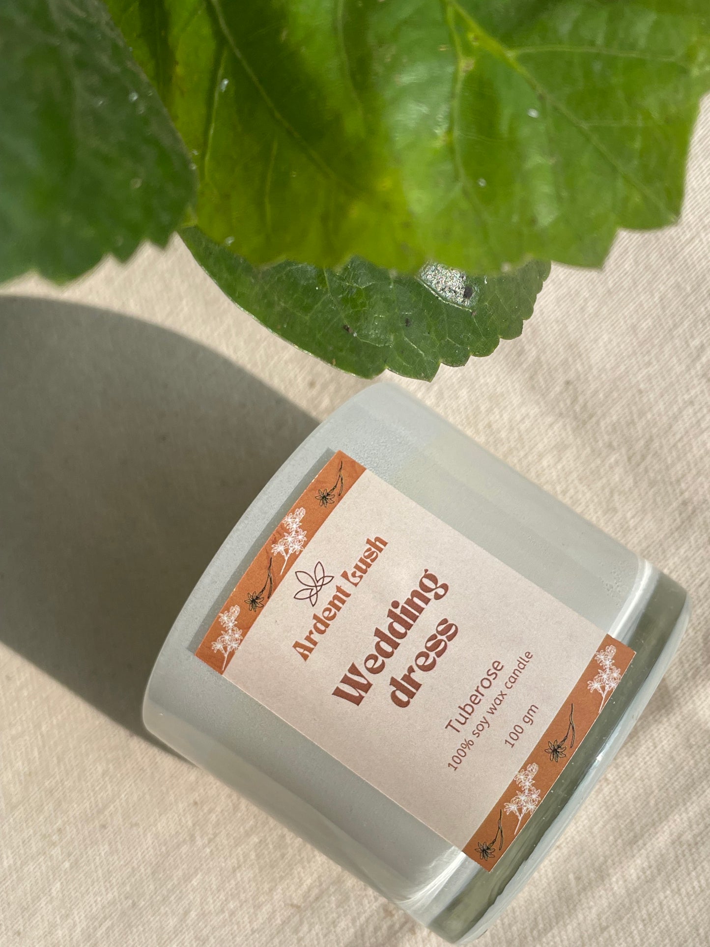 Wedding Dress Jar Candle – 100g
