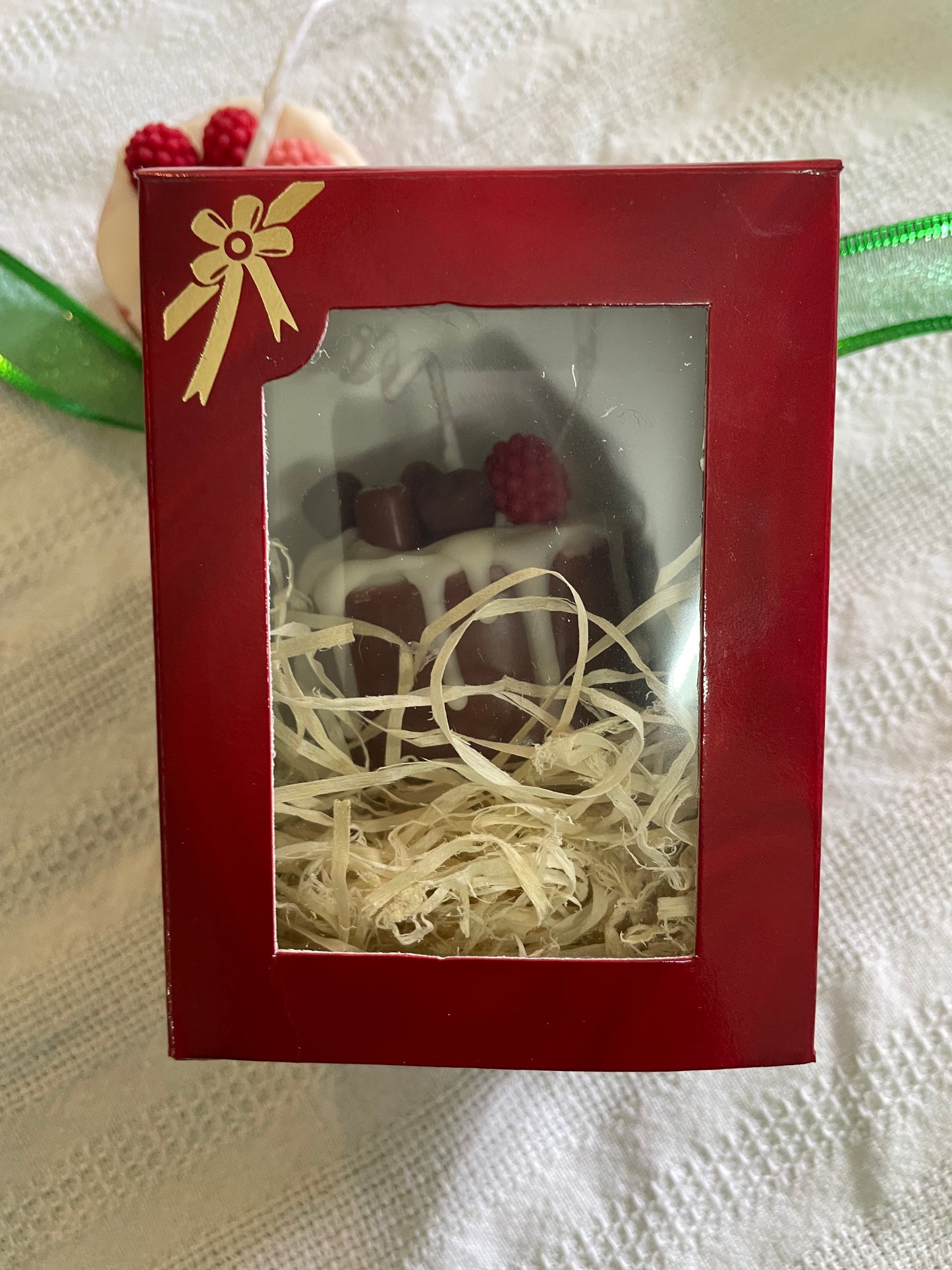 Christmas mini dessert candle- Berries