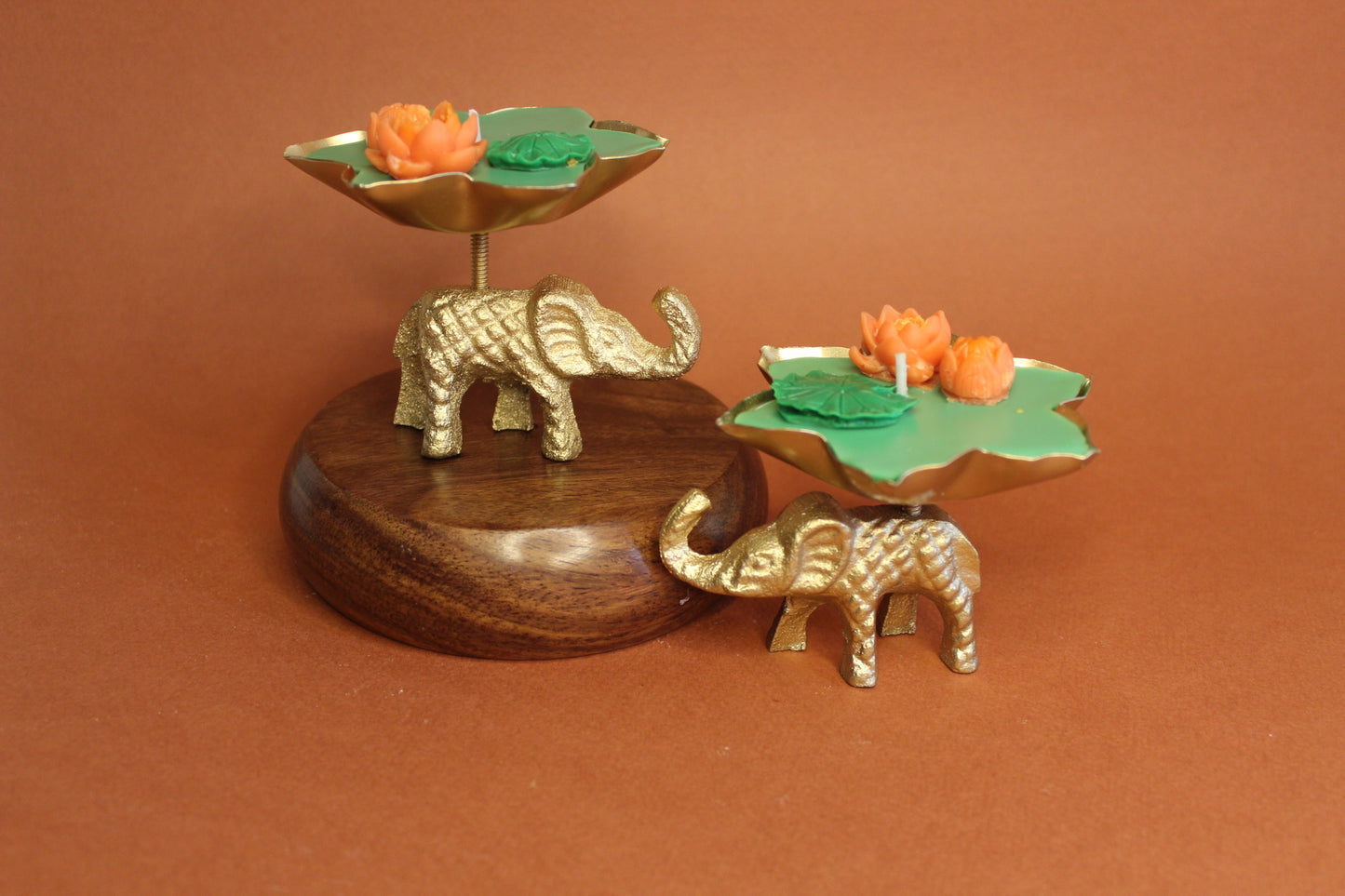 Lotus Pond Mini Hathi Urli- 1 piece