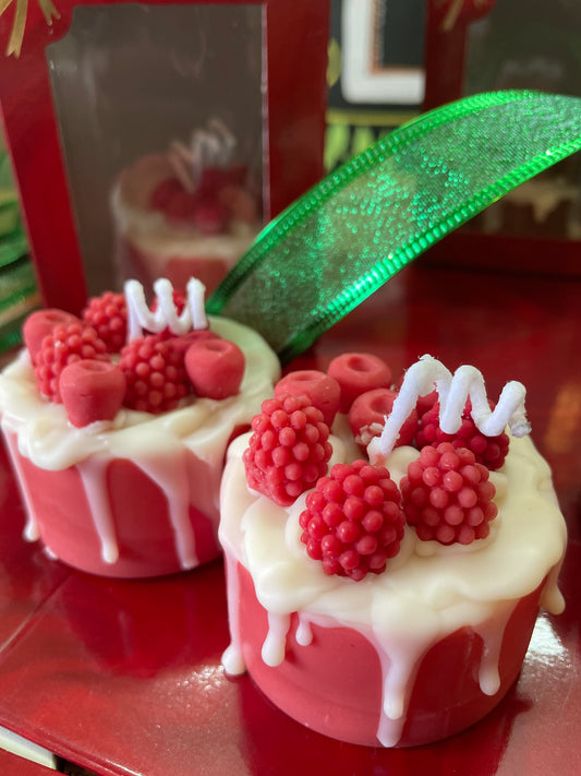Christmas mini dessert candle- Berries