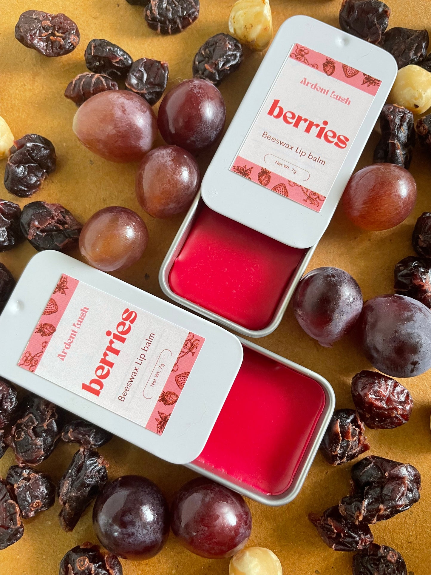 Berries Lip butter- Beeswax Lip butter- 7 gm Tin